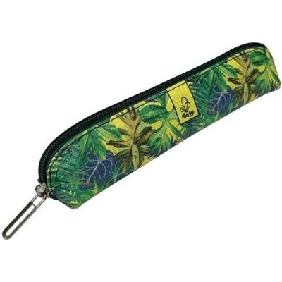 BEE, Trousse, Trousse à crayons Mini Trousse à crayons Feuilles tropicales - Publicité BEE, Trousse, Trousse à crayons Mini Trousse à crayons Feuilles tropicales - Publicité