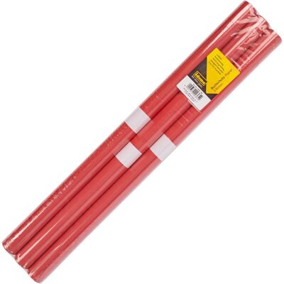 Idena, Matériaux d'emballage, Papier couvre-livres 3er 2mx50cm rouge (3 pcs) - Publicité Idena, Matériaux d'emballage, Papier couvre-livres 3er 2mx50cm rouge (3 pcs) - Publicité