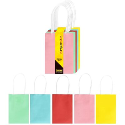 Idena, Emballage cadeau, Sacs en papier (10x) - Publicité Idena, Emballage cadeau, Sacs en papier (10x) - Publicité
