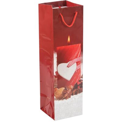Idena, Emballage cadeau, Sac pour bouteilles WH classic 35x12x9cm FSC-Mix - Publicité Idena, Emballage cadeau, Sac pour bouteilles WH classic 35x12x9cm FSC-Mix - Publicité