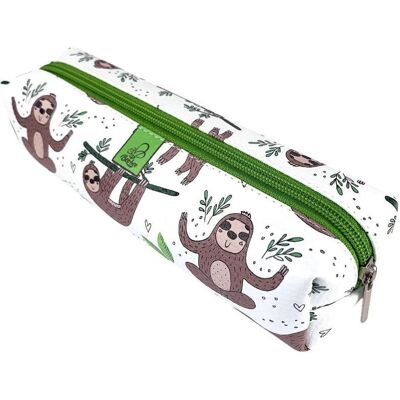 BEE, Trousse, Trousse à crayons Bee-bee Trousse à crayons rectangulaire Paresseux - Publicité BEE, Trousse, Trousse à crayons Bee-bee Trousse à crayons rectangulaire Paresseux - Publicité