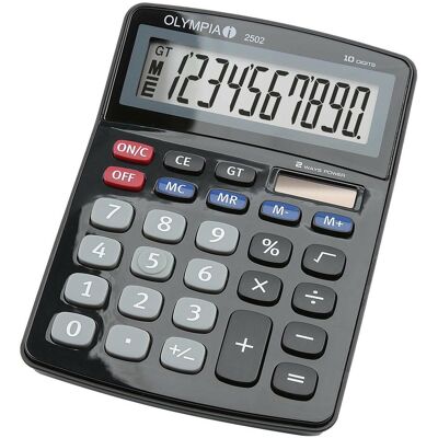Olympia Calculatrice, Support de table (Fonctionnement sur piles) - Publicité Olympia Calculatrice, Support de table (Fonctionnement sur piles) - Publicité