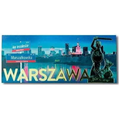 Nuance, Aimant, Magnet Ich liebe Polen Warschau ILP-MAG-C-WAR-06 (1x) - Publicité Nuance, Aimant, Magnet Ich liebe Polen Warschau ILP-MAG-C-WAR-06 (1x) - Publicité