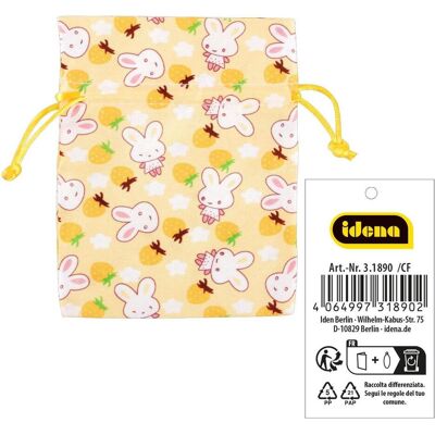 Idena, Emballage cadeau, Geschenksäckchen Ostern Polyester gelb 10x13cm (1x) - Publicité Idena, Emballage cadeau, Geschenksäckchen Ostern Polyester gelb 10x13cm (1x) - Publicité