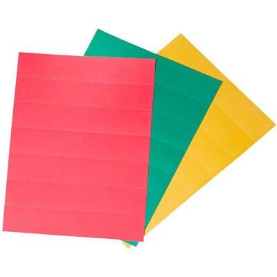 Eichner, Panneau d'information, Étiquette de marquage 3 couleurs 14 pièces chacune - Publicité Eichner, Panneau d'information, Étiquette de marquage 3 couleurs 14 pièces chacune - Publicité