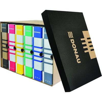 Donau, Archivage + classement, Boîte d'archives - Publicité Donau, Archivage + classement, Boîte d'archives - Publicité
