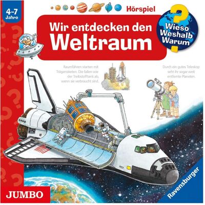 Jumbo Nous découvrons l'espace, Livres audio de Andrea Erne - Publicité Jumbo Nous découvrons l'espace, Livres audio de Andrea Erne - Publicité