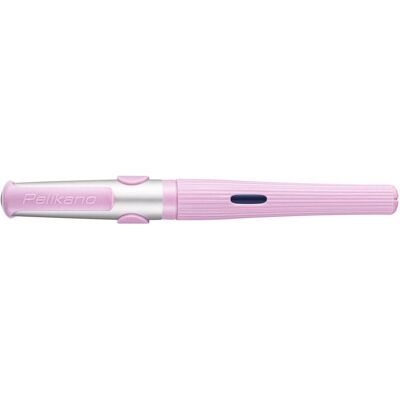 Pelikan Stylo, Stylo plume o structure P481L, rose Corps rainuré, grip ergonomique souple (1x) - Publicité Pelikan Stylo, Stylo plume o structure P481L, rose Corps rainuré, grip ergonomique souple (1x) - Publicité