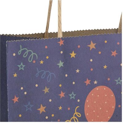 Idena, Emballage cadeau, Sac cadeau 18x10x27cm FSC-Mix - Publicité Idena, Emballage cadeau, Sac cadeau 18x10x27cm FSC-Mix - Publicité