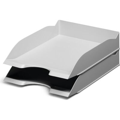 Durable, Archivage + classement, 775610 Corbeille à courrier A4 Gris 1 pc. (A4, C4) - Publicité Durable, Archivage + classement, 775610 Corbeille à courrier A4 Gris 1 pc. (A4, C4) - Publicité