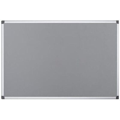 Bi-Office, Tableau d'affichage, Tableau en feutre gris 240x120 cm (Tableau noir) - Publicité Bi-Office, Tableau d'affichage, Tableau en feutre gris 240x120 cm (Tableau noir) - Publicité