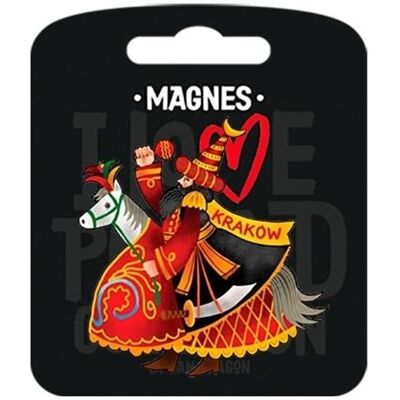 Nuance, Aimant, Aimant J'aime la Pologne Cracovie ILP-MAG-C-KRA-29 - Publicité Nuance, Aimant, Aimant J'aime la Pologne Cracovie ILP-MAG-C-KRA-29 - Publicité