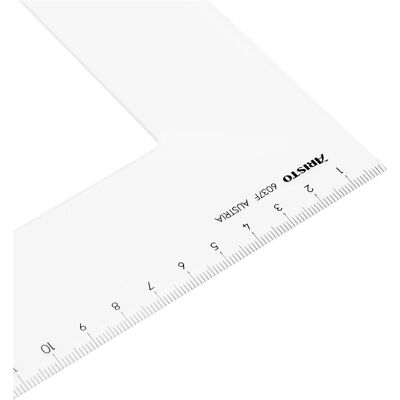 Aristo, Règle, Triangle plastique 60 (42.50 cm) - Publicité Aristo, Règle, Triangle plastique 60 (42.50 cm) - Publicité