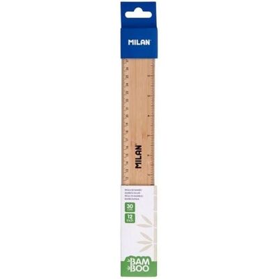 Milan, Règle, Bambuslineal 30 cm MAILAND (30 cm) - Publicité Milan, Règle, Bambuslineal 30 cm MAILAND (30 cm) - Publicité