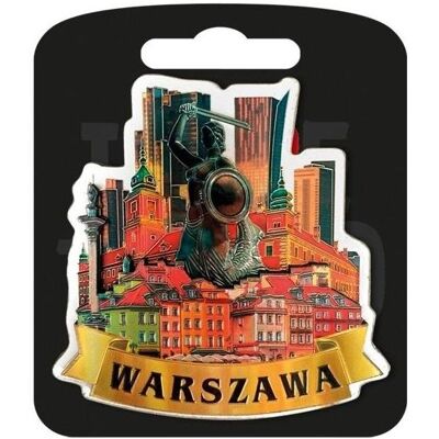 Nuance, Aimant, Magnet Ich liebe Polen Warschau ILP-MAG-A-WAR-07 (1x) - Publicité Nuance, Aimant, Magnet Ich liebe Polen Warschau ILP-MAG-A-WAR-07 (1x) - Publicité