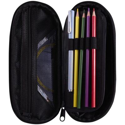 Idena, Trousse, Schlamper mit Volumenerweiterung schwarz - Publicité Idena, Trousse, Schlamper mit Volumenerweiterung schwarz - Publicité
