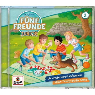 Europa Cinq amis Junior 02 - myster bottle post/notre Timmy, Livres audio de Cinq amis Junior - Publicité Europa Cinq amis Junior 02 - myster bottle post/notre Timmy, Livres audio de Cinq amis Junior - Publicité