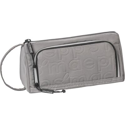 Brunnen, Trousse, Pochette à crayons s'maepp L "Reflection" gris - Publicité Brunnen, Trousse, Pochette à crayons s'maepp L "Reflection" gris - Publicité