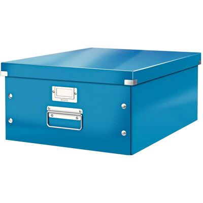 Leitz, Archivage + classement, Boîte de rangement WOW Click & Store (A3) - Publicité Leitz, Archivage + classement, Boîte de rangement WOW Click & Store (A3) - Publicité