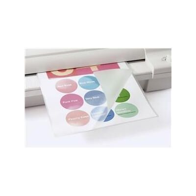 Films de plastification, Fellowes Laminierfolie 80 x 110 mm / 125 mic / glänzend (125 µm) - Publicité Films de plastification, Fellowes Laminierfolie 80 x 110 mm / 125 mic / glänzend (125 µm) - Publicité