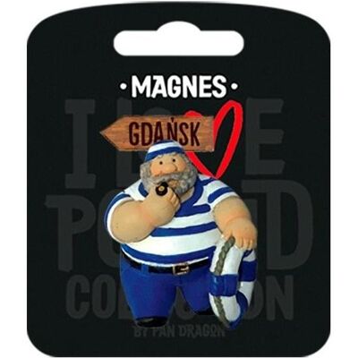 Nuance, Aimant, Magnet Ich liebe Polen Danzig ILP-MAG-E-GD-37 (1x) - Publicité Nuance, Aimant, Magnet Ich liebe Polen Danzig ILP-MAG-E-GD-37 (1x) - Publicité