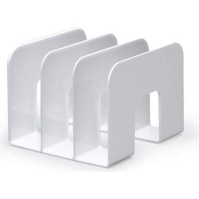 Durable, Archivage + classement, 2 Collecteur de catalogues TREND blanc 21,5 x 21,0 x 16,5 cm (A4) - Publicité Durable, Archivage + classement, 2 Collecteur de catalogues TREND blanc 21,5 x 21,0 x 16,5 cm (A4) - Publicité