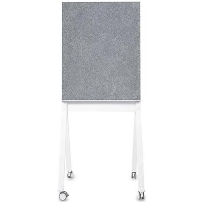 Magnetoplan, Tableau de présentation, Moderationswand 76,0 x 180,0 cm grau, weiss - Publicité Magnetoplan, Tableau de présentation, Moderationswand 76,0 x 180,0 cm grau, weiss - Publicité