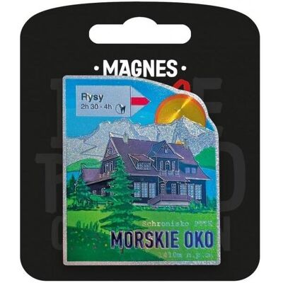 Nuance, Aimant, Ich liebe Polen Morskie Oko Magnet - Publicité Nuance, Aimant, Ich liebe Polen Morskie Oko Magnet - Publicité