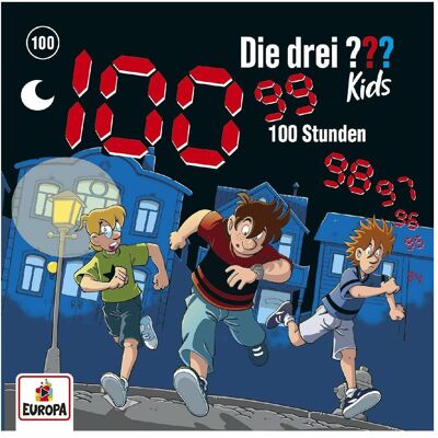 Europa Die drei??? kids 100 - 100 Stunden, Livres audio de Ulf Blanck - Publicité Europa Die drei??? kids 100 - 100 Stunden, Livres audio de Ulf Blanck - Publicité