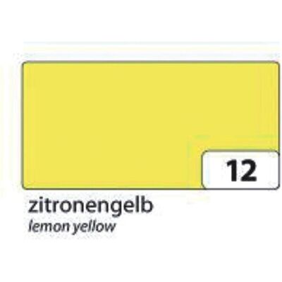 Folia, Papier à bricolage, Carton photo, (l)500 x (h)700 mm, 300 g/qm, jaune citron (300 g/m², 1x) - Publicité Folia, Papier à bricolage, Carton photo, (l)500 x (h)700 mm, 300 g/qm, jaune citron (300 g/m², 1x) - Publicité
