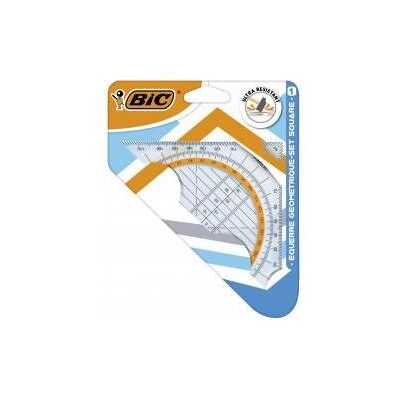 Bic, Règle, Quadratisches Set - Publicité Bic, Règle, Quadratisches Set - Publicité