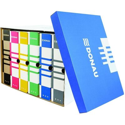 Donau, Archivage + classement, Boîte d'archives - Publicité Donau, Archivage + classement, Boîte d'archives - Publicité