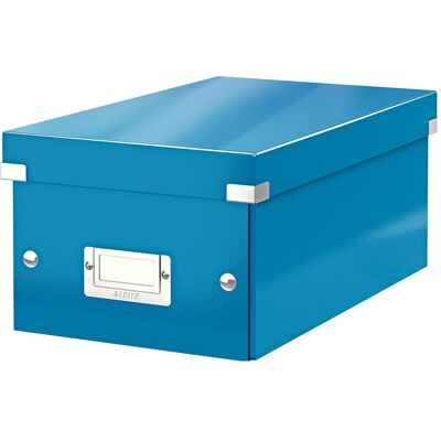 Leitz, Archivage + classement, Boîte de stockage de DVD WOW Click & Store (Spécial) - Publicité Leitz, Archivage + classement, Boîte de stockage de DVD WOW Click & Store (Spécial) - Publicité