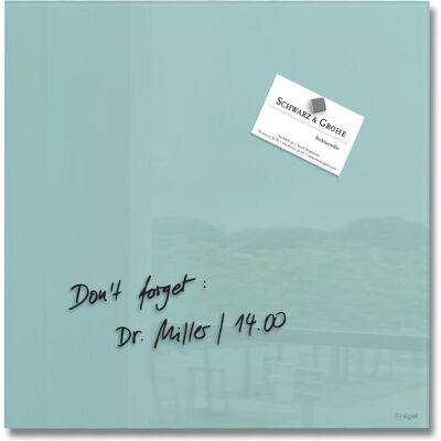 Sigel, Tableau d'affichage, Glas-Magnetboard Artverum (Tableau magnétique, 30 x 30 cm) - Publicité Sigel, Tableau d'affichage, Glas-Magnetboard Artverum (Tableau magnétique, 30 x 30 cm) - Publicité