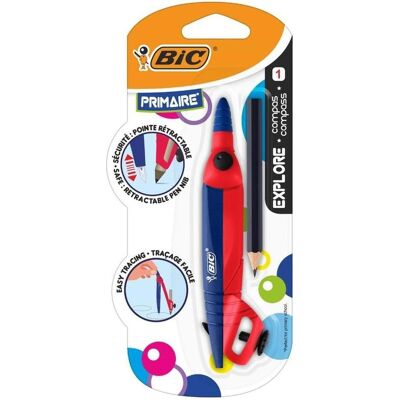 Bic Learning compass Explore, Compas, Multicolore - Publicité Bic Learning compass Explore, Compas, Multicolore - Publicité