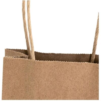 Idena 60058 - Sacs en papier kraft - 20 pièces - Publicité Idena 60058 - Sacs en papier kraft - 20 pièces - Publicité