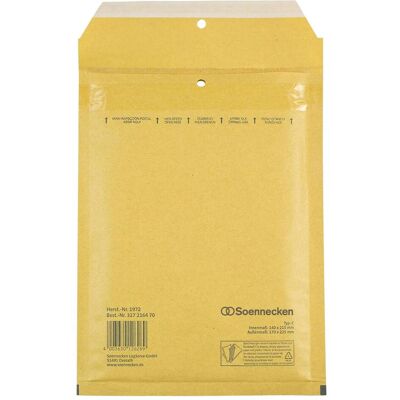 Enveloppe en papier kraft C/0 Soennecken - Auto-adhésive - Pack de 100 - Publicité Enveloppe en papier kraft C/0 Soennecken - Auto-adhésive - Pack de 100 - Publicité