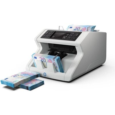 Safescan, Compteur de monnaie, 2210 (G2) (Compteuse de billets) - Publicité Safescan, Compteur de monnaie, 2210 (G2) (Compteuse de billets) - Publicité