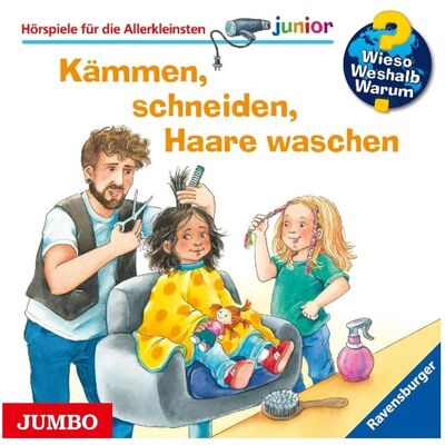 Jumbo Kämmen, schneiden, Haare waschen, Livres audio de Andrea Erne - Publicité Jumbo Kämmen, schneiden, Haare waschen, Livres audio de Andrea Erne - Publicité