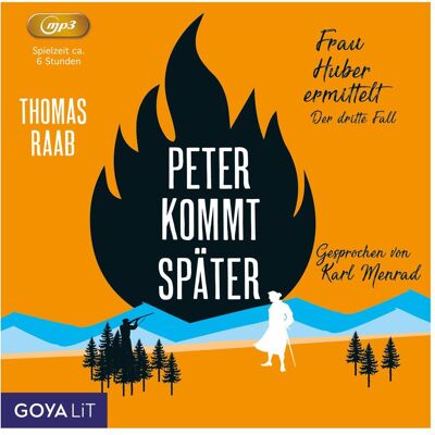 Jumbo Peter arrive plus tard Mme Huber enquête Le troisième cas, Livres audio - Publicité Jumbo Peter arrive plus tard Mme Huber enquête Le troisième cas, Livres audio - Publicité