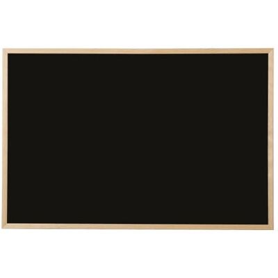 Bi-Office, Tableau d'affichage, Tableau à craies, bois naturel, noir, 600 x 400 mm (40 x 40 cm) - Publicité Bi-Office, Tableau d'affichage, Tableau à craies, bois naturel, noir, 600 x 400 mm (40 x 40 cm) - Publicité