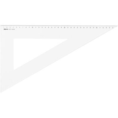 Aristo, Règle, Triangle plastique 60 (42.50 cm) - Publicité Aristo, Règle, Triangle plastique 60 (42.50 cm) - Publicité