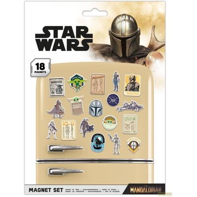 Pyramid Aimant, THE MANDALORIAN - Bounty Hunter - Set de magnets (20x) - Publicité Pyramid Aimant, THE MANDALORIAN - Bounty Hunter - Set de magnets (20x) - Publicité