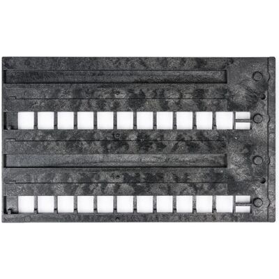 Brady, Machine de découpe : accessoires, 1 plaque de 4 rangées pour traceur SA10X5 BE - Publicité Brady, Machine de découpe : accessoires, 1 plaque de 4 rangées pour traceur SA10X5 BE - Publicité