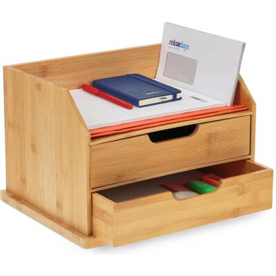 Relaxdays, Archivage + classement, Organiseur de bureau (A4) - Publicité Relaxdays, Archivage + classement, Organiseur de bureau (A4) - Publicité