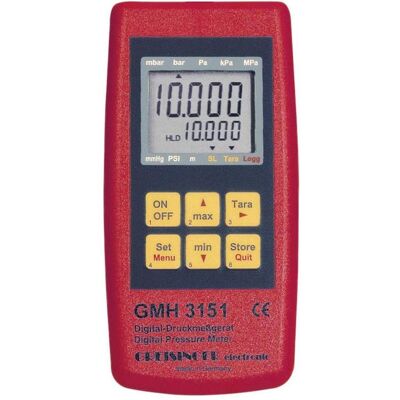 Greisinger GMH 3151 Manomètre Numérique - Mesure de Pression - Publicité Greisinger GMH 3151 Manomètre Numérique - Mesure de Pression - Publicité