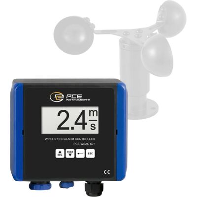 PCE Instruments PCE-WSAC 50+ - Anémomètre - Enregistreur de données - Vitesse du vent 0-50 m/s - Publicité PCE Instruments PCE-WSAC 50+ - Anémomètre - Enregistreur de données - Vitesse du vent 0-50 m/s - Publicité