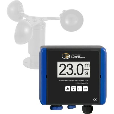 PCE Instruments PCE-WSAC 50+ - Anémomètre - Vitesse du vent 0-50 m/s - Enregistreur de données - Publicité PCE Instruments PCE-WSAC 50+ - Anémomètre - Vitesse du vent 0-50 m/s - Enregistreur de données - Publicité