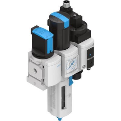 Festo G1/4" 0.5-12 bar F/R with On/Off Valve (Boîtier), Accessoires électroniques + boîtier - Publicité Festo G1/4" 0.5-12 bar F/R with On/Off Valve (Boîtier), Accessoires électroniques + boîtier - Publicité