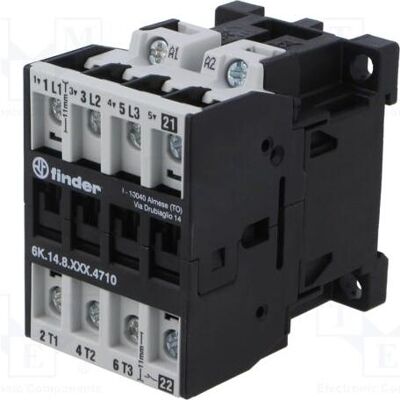 Finder 6K.14.8.230.4710 Relais industriel - 3 NO 1 NC 4 kW 230 V/AC - Publicité Finder 6K.14.8.230.4710 Relais industriel - 3 NO 1 NC 4 kW 230 V/AC - Publicité